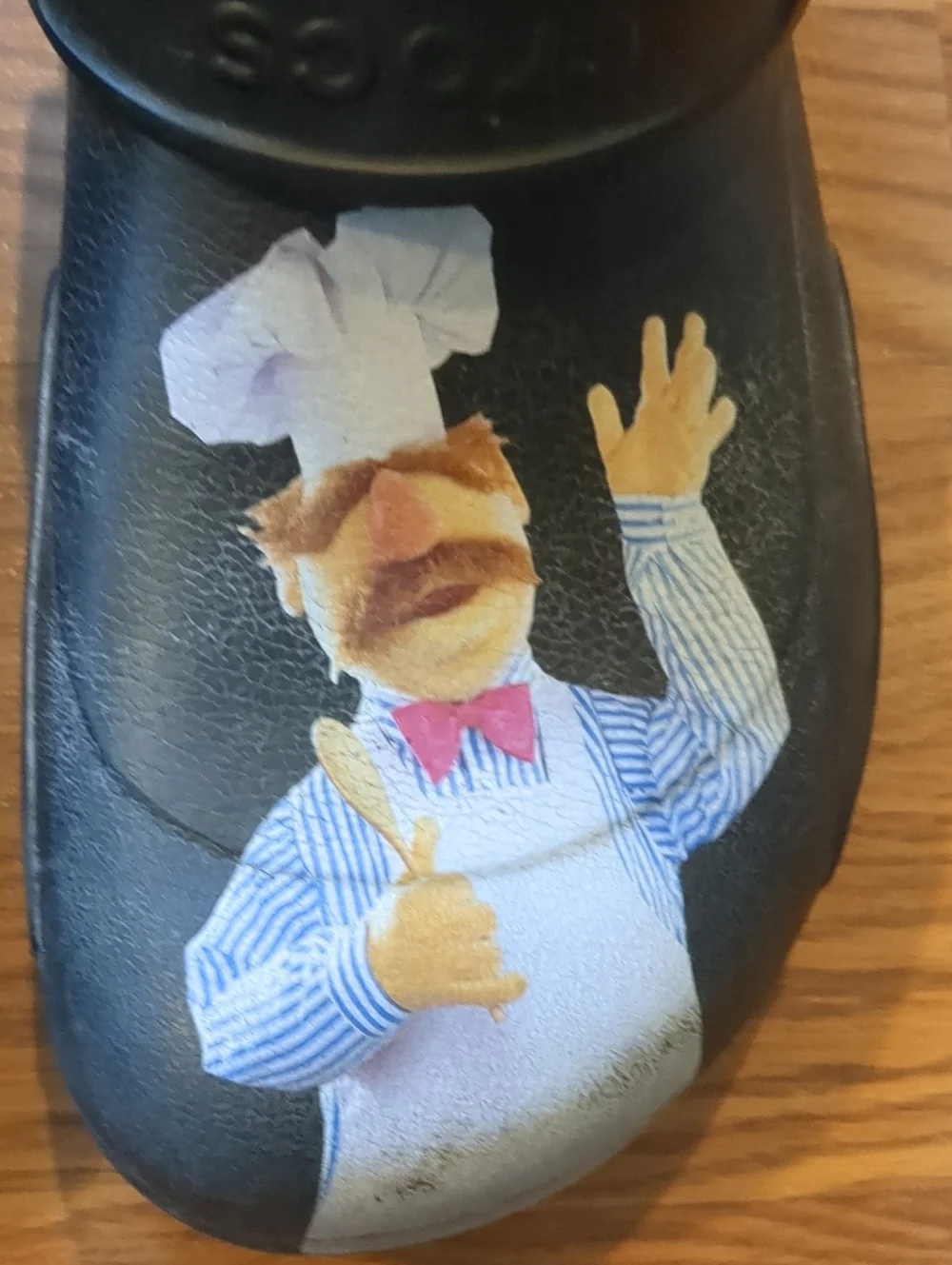 Crocs Bistro Swedish Chef Muppets Graphic Clogs Slip Resistant Work Shoes